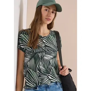 Cecil Kurzarmshirt Grün XL