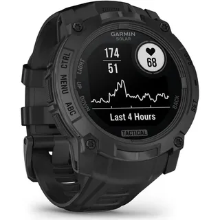 Garmin Instinct 3 Solar 50 mm Tactical Edition Schwarz