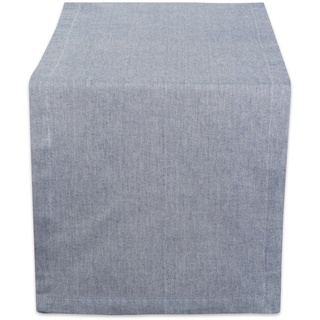 DII Massiver Chambray Tischläufer 14x108 Chambray blau CAMZ38722