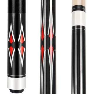AKLOT Pool Queue, Pool Queues 58" Queue Sticks Pool Cue Erwachsene Kanadischer Ahornholz Queue Stick Pool Cues für Professionelle Billardspieler 1 Stück
