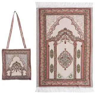 Anlising Gebetsmatte Islamisch, Islamische Matte Gebetsmatte mit Taschen, Muslimische Gebet Teppich Matte, für Ramadan Islamisches Muslimisches Gebet, Geschenk für Familie, Liebhaber und Freunde