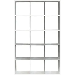 Forte Mauro Raumteiler 107,2 x 32,12 x 176,3 cm Weiß