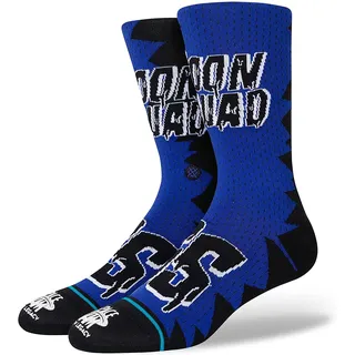 Stance Goon Squad Crew Socken M mit gezielter Dämpfung und nahtlosem Zehenverschluss - Blau