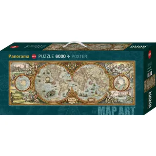 ATHESIA KALENDERVERLAG GMBH Heye Hemisphere Map 6000 Teile)