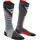 Strümpfe Schwarz/Grau/Rot 42-44