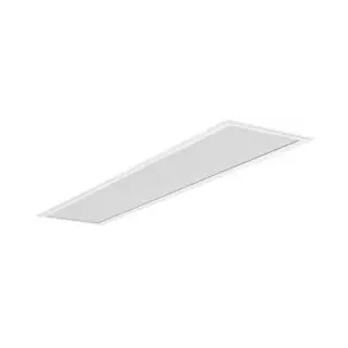 Brumberg 32061074 LED-Panel 1.245 x 308 mm, 38 W, 4.000 K, 4.700 lm, Mikroprismen (UGR<19), weiss