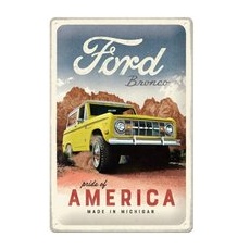 Ford-Bronco Blechschild