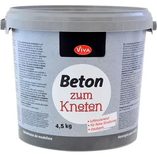 Viva Decor Beton zum Kneten 4,5 kg Eimer - Bunt