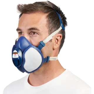 3M Atemschutzmaske Halbmaske 4255+, A2P3 R D, wiederverwendbar, mit Ventil