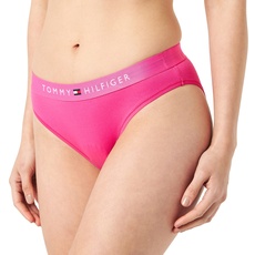 Tommy Hilfiger Damen Slip Unterwäsche, Rosa (Hot Magenta), L