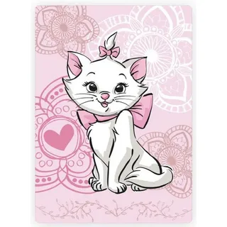 Disney Aristocats Cat Marie Schmusedecke Kuscheldecke 100 x 140 cm