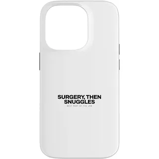 Hülle für iPhone 14 Pro Tierarzt - Chirurgie Then Snuggles - Animal Doctor