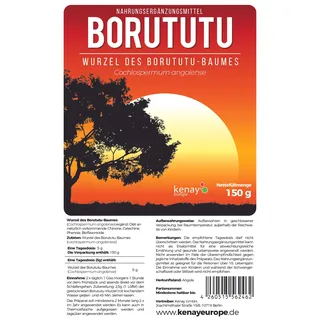 Borututu - Wurzel des Borututu-Baumes Kenay® 150 g
