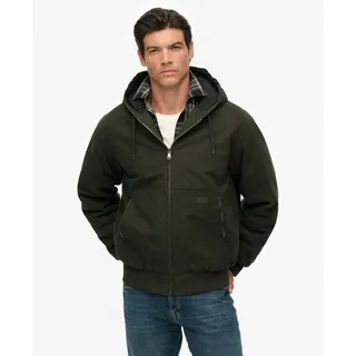 Superdry Canvas Surplus Jacke Olive Green XL