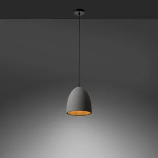 Paul Neuhaus Eton 1-flg. Ø 21 cm rund grau Beton