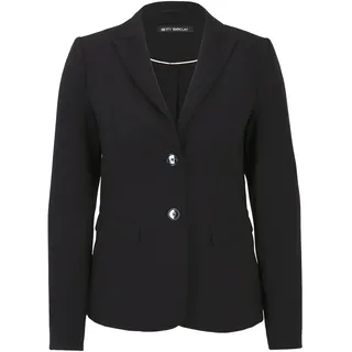 Kurzblazer BETTY BARCLAY "Kurzblazer langarm", Damen, Gr. 36, schwarz, Obermaterial: 86% Polyester PES. 14% Elasthan EL., Blazer Kurzblazer