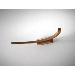 Designer-LED-Wandleuchte U-LIGHT Axo Light - Rostbraun