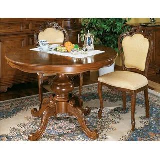 Runder Esstisch Essgruppe Esszimmer Set Garnitur Tisch mit Stühlen 3tlg. Set