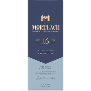 Mortlach 16 Years Old Single Malt 43,4% vol 0,7 l Geschenkbox