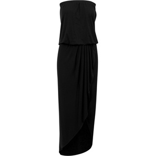 URBAN CLASSICS Ladies Viscose Bandeau Dress Kleid, Schwarz, S EU