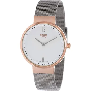 Boccia Titanium Boccia 3283-06 Damenuhr Titanium Saphirglas 30mm 5ATM