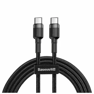 Baseus USB-C auf USB-C 2 m Schwarz/Grau