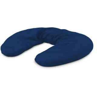 Römer Wellness Nackenhörnchen, Kräuter-Körnerkissen Relax Navy, mit 650g Weizen + je 9g Lavendel, Pfefferminze und Rosmarin, Bezug abnehmbar & waschbar; Maße: circa 35 x 27 x 3,5 cm