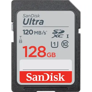 Ultra SDHC/SDXC UHS-I U1 120 MB/s 128 GB
