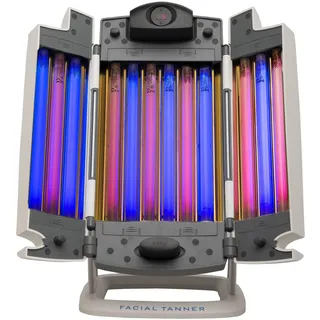 Eurosolar Facial Tanner Turbo Power Gesichtsbräuner - Bräune im gesamten Gesicht und oberen Dekolleté - Beruhigend auf der Haut - Rot