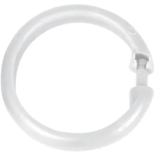 Wenko Duschvorhang 6 x 6 cm weiß