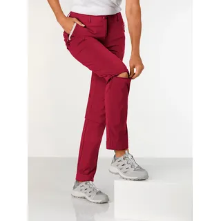 Casual Looks Zip-off-Hose sportlich rot 20