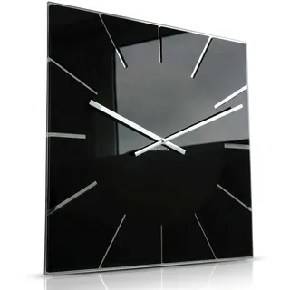 Flexistyle Wanduhr 50 cm 50 schwarz