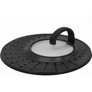 Krüger Pfannen-Spritzschutz mit Glas