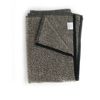 sositex Sauna Line Saunatuch - hochwertiges Handtuch aus Leinen und Baumwolle, weich und saugfähig, für Bad und Sauna, Natural-Black, Made in EU (50 x 70 cm)