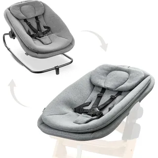 hauck Hochstuhl Zubehör, Highchair Bouncer Dark Grey Melange