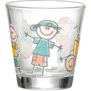Ritzenhoff & Breker Kinderbecher »Trinkglas Boys BEST FRIENDS 270 ml bunt«, bunt