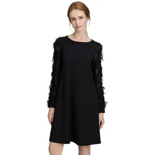 Betty Barclay Damen Etuikleid Langarm 36, Schwarz