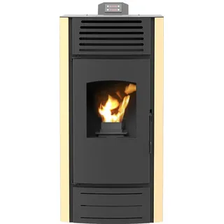 A+ Robin Wood Enya Air Pelletofen 10 kW Beige Pelletkamin Pelletheizung Pellet