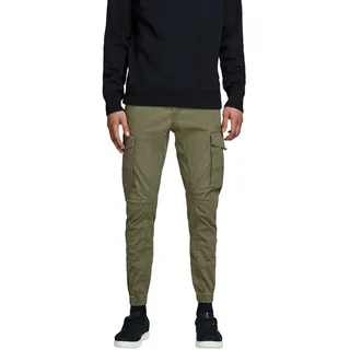 JACK & JONES Paul Flake Cargohosen Olive Night 36 32