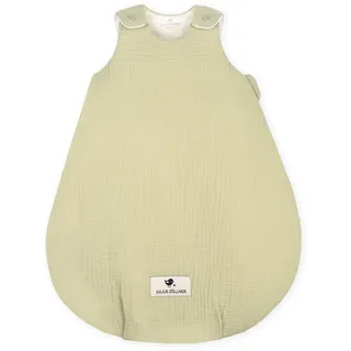 Julius Zöllner Baby Schlafsack Musselin Lime 2,5 TOG 50/56