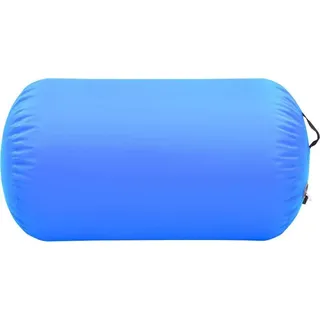 vidaXL Aufblasbare Gymnastik-Rolle mit Pumpe 100x60 cm PVC Blau - Blau