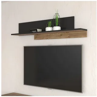 Forte Wandregal 154 x 21,9 x 35,4 cm Beige