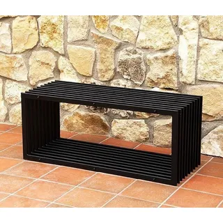 DanDiBo Ambiente D-Stil 100 x 44 x 100 cm Schwarz