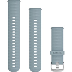 Bild Schnellwechsel Ersatzarmband 20mm Silikon hellblau (010-12691-06)