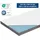 Eazzzy Topper Deluxe 100 x 200 cm Weiß