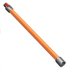 Jajadeal Verlängerungsrohr für Dyson v11 V15 V10 V7 V8 Akku-Staubsauge, Ersatzteile Schnellspanner Verlängerungsstange Zubehör (Orange)