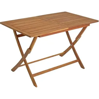 Gartentisch Holztisch Tisch Balkontisch Akazie Holz Esstisch Gartenmöbel Eckig