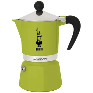 Bialetti Rainbow 0,13 l 3 Tassen Grün