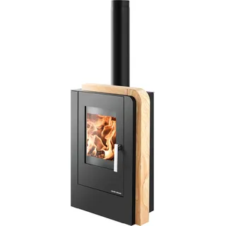Haas + Sohn Haas+Sohn Kaminofen Aruba Easy 220.17-ST Woodstone/Abdeckplatte Schwarz
