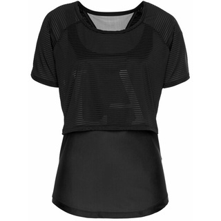 LASCANA ACTIVE Funktionsshirt Damen schwarz Gr.XS (32/34)